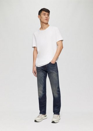 s.Oliver Jeans Nelio / Slim Fit / Mid Rise / Straight Leg / 5 Gear Denim - blau
