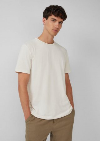 s.Oliver Performance T-Shirt mit Cooling Effekt - creme