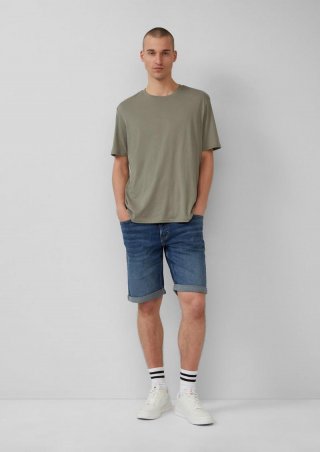 s.Oliver Denim-Shorts John / Regular Fit / Mid Rise - blau