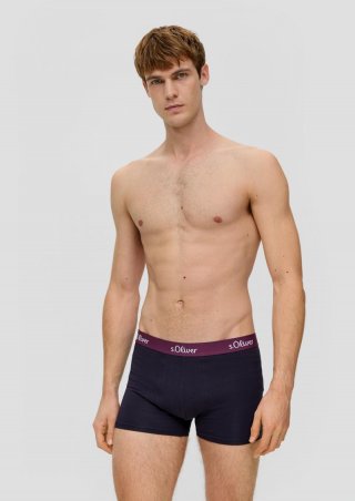 s.Oliver 3er-Pack Boxershorts - tiefblau