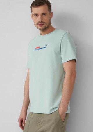s.Oliver T-Shirt aus Heavy Jersey mit Jaws© UCS LLC Artwork - ozeangrün