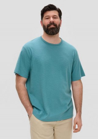 s.Oliver T-Shirt aus Baumwolle - petrol