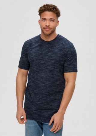s.Oliver T-Shirt mit Rundhals-Ausschnitt - navy