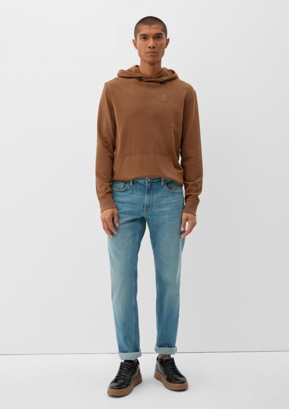 s.Oliver Jeans York / Regular Fit / Mid Rise / Straight Leg - hellblau