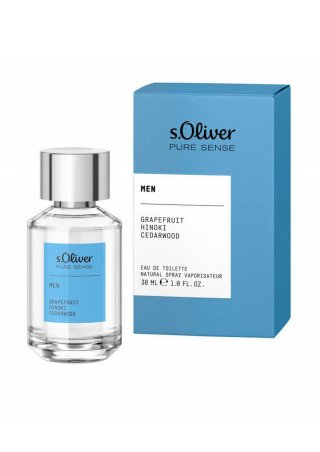 s.Oliver PURE SENSE Eau de Toilette, 30 ml - himmelblau