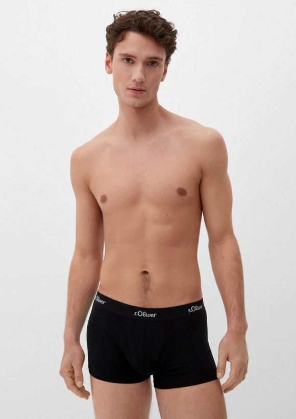 s.Oliver 3er-Pack Boxershorts - schiefergrau