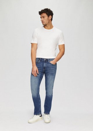 s.Oliver Jeans Benito / Regular Fit / Mid Rise / Straight Leg - blau
