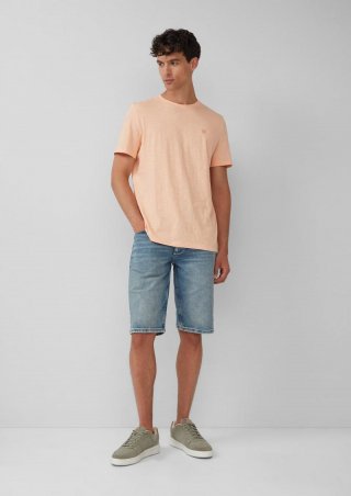 s.Oliver Jeans-Bermuda / Regular Fit / Mid Rise - blau