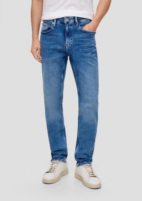 s.Oliver Jeans Nelio / Slim Fit / Mid Rise / Slim Leg / Hyperstretch - blau