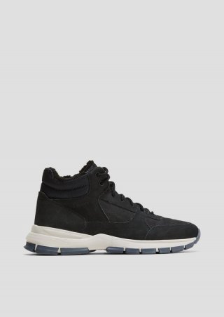 s.Oliver Stiefel in Sneaker-Optik - navy