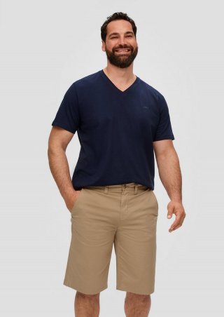 s.Oliver Bermuda mit Straight Leg - sandstein