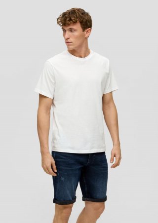 s.Oliver Bermuda-Jeans / Regular Fit / Mid Rise / Straight Leg - blau