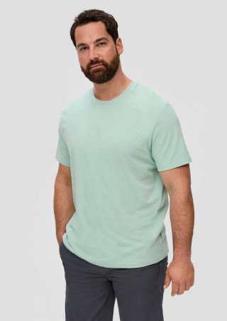 s.Oliver T-Shirt aus Baumwollmix - minze