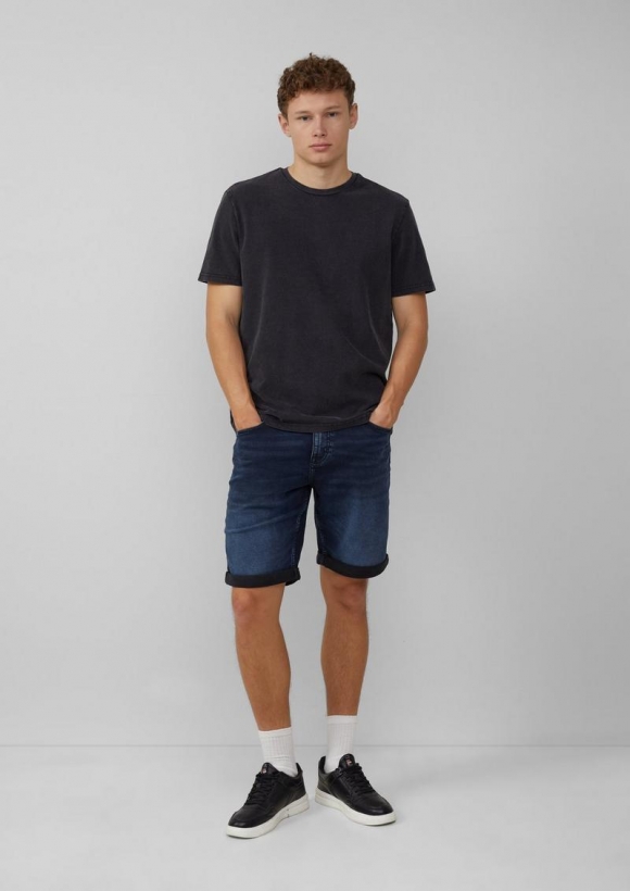 s.Oliver Jeans-Shorts John / Regular Fit / Mid Rise / Komfort-Stretch - navy