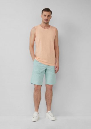 s.Oliver Phoenix: Bermuda mit Ripstop-Struktur im Worker-Style - helles türkis