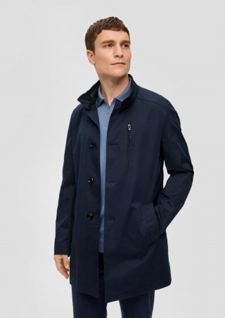 s.Oliver Mantel aus Baumwollmix - navy