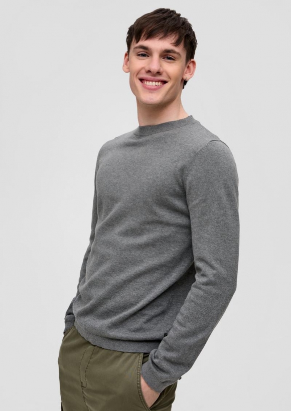 s.Oliver Basic Strickpullover - graphit