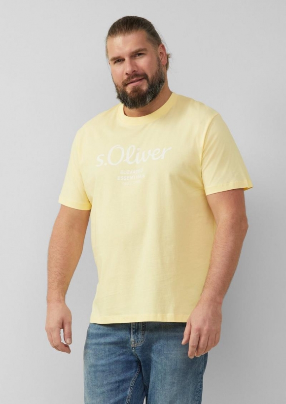 s.Oliver T-Shirt - vanille
