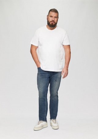 s.Oliver Jeans / Relaxed Fit / Mid Rise / Straight Leg - ozeanblau