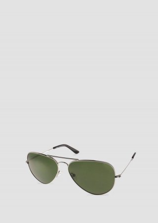 s.Oliver Sonnenbrille mit Doppelsteg - silber