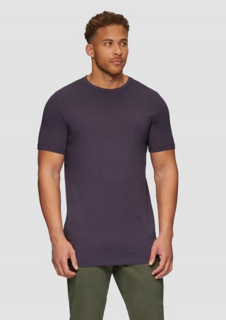 s.Oliver T-Shirt aus reiner Baumwolle - aubergine