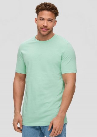 s.Oliver T-Shirt mit Rundhals-Ausschnitt - minze