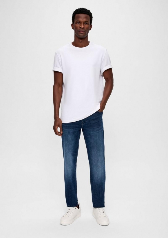 s.Oliver Jeans Nelio / Slim Fit / Mid Rise / Slim Leg / Hyperstretch - dunkelblau