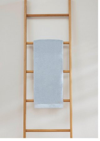s.Oliver Handtuch aus reiner Baumwolle - hellblau