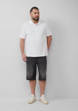 s.Oliver Bermuda-Jeans / Regular Fit / Mid Rise - dunkelgrau