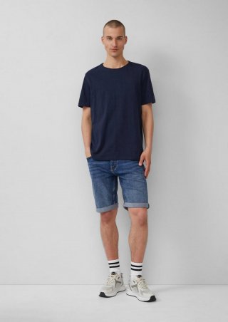 s.Oliver Jeans-Shorts John / Regular Fit / Mid Rise - dunkelblau