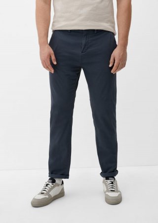 s.Oliver Relaxed Fit-Chino Detroit - tiefblau