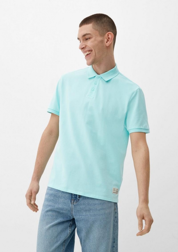 s.Oliver Klassisches Poloshirt - ozeangrün