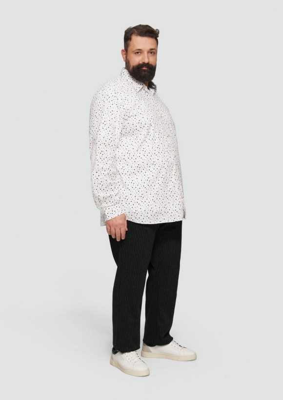 s.Oliver Chinojogger mit Straight Leg - schwarz