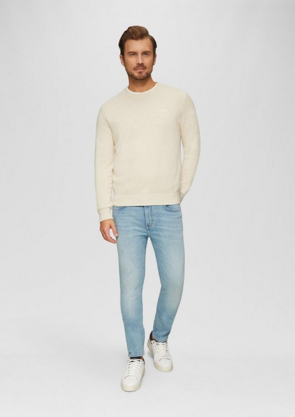 s.Oliver Jeans Ned / Slim Fit / High Rise / Slim Leg - blau