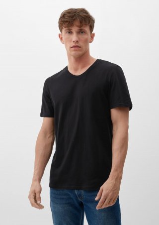 s.Oliver T-Shirt im 2er Pack - schwarz