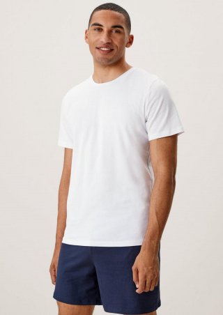 s.Oliver T-Shirt im 2er Pack - weiß