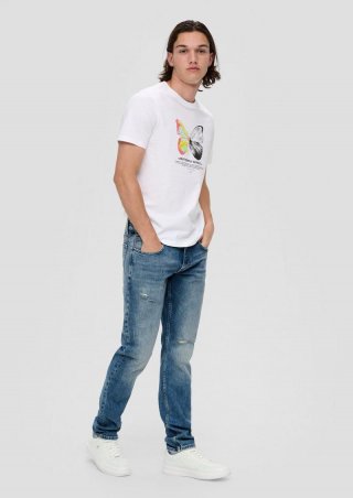 s.Oliver Jeans Rick / Slim Fit / Mid Rise / Slim Leg - blau