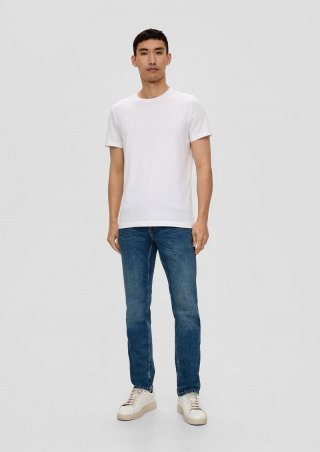 s.Oliver Jeans Nelio / Slim Fit / Mid Rise / Slim Leg / Hyperstretch - dunkelblau