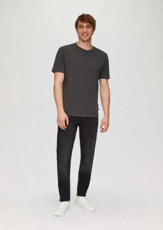 s.Oliver Jeans Shawn / Regular Fit / Mid Rise / Tapered Leg - dunkelgrau