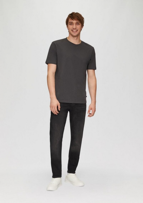 s.Oliver Jeans Shawn / Regular Fit / Mid Rise / Tapered Leg - dunkelgrau