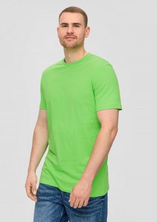 s.Oliver T-Shirt mit kleinem Logo-Print - grün