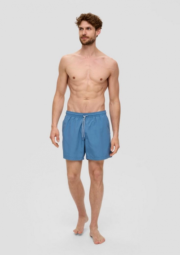 s.Oliver Badeshorts mit Eingrifftaschen - hellblau
