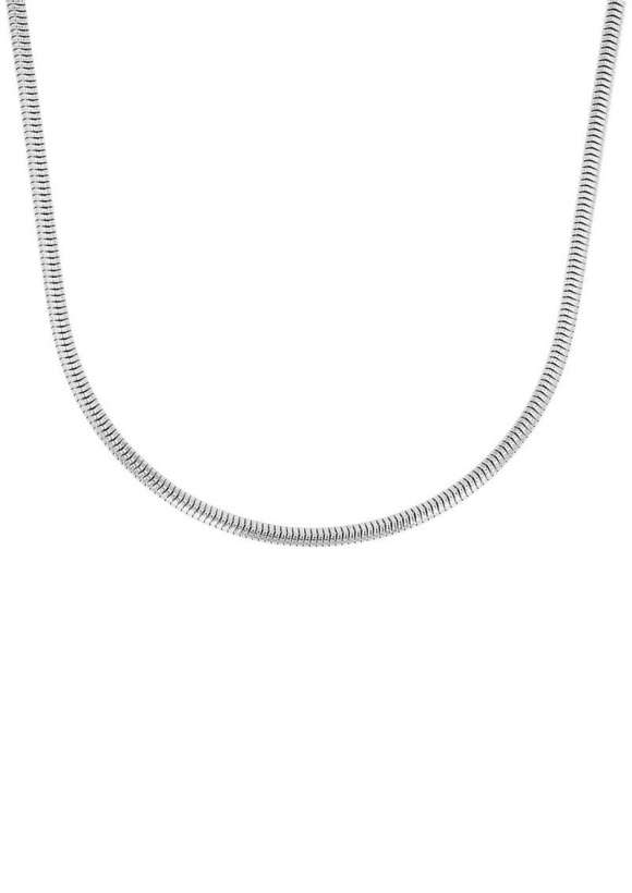 s.Oliver Edelstahl-Kette mit Schlangengliederung - silber