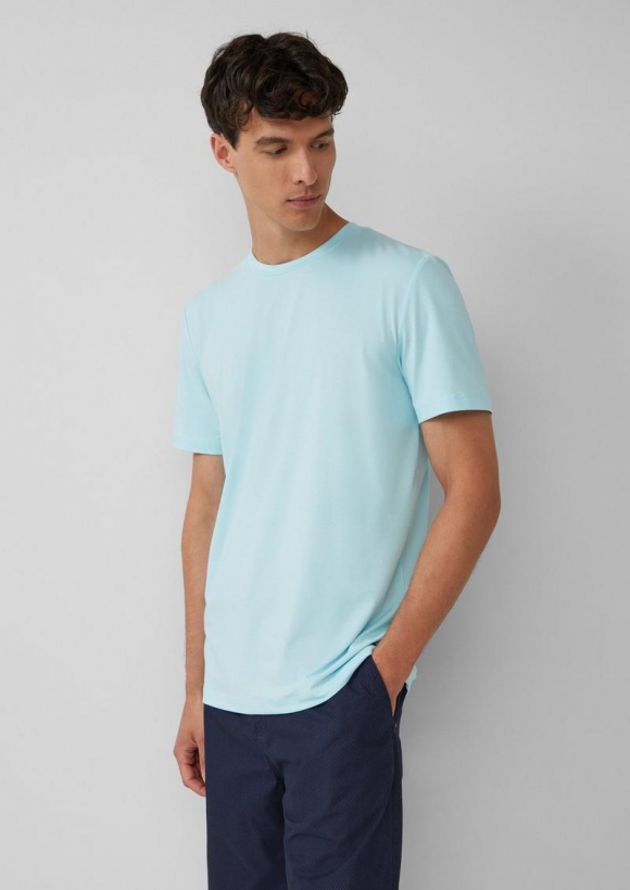 s.Oliver Performance T-Shirt mit Cooling Effekt - helles türkis