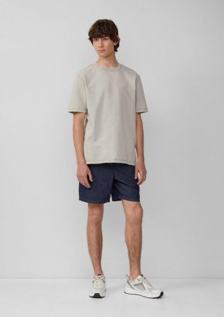s.Oliver Kurze Denim-Jogpants - blau