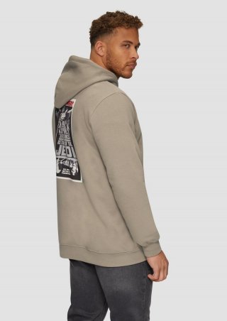 s.Oliver Hoodie mit Star Wars™ Print - hellbraun