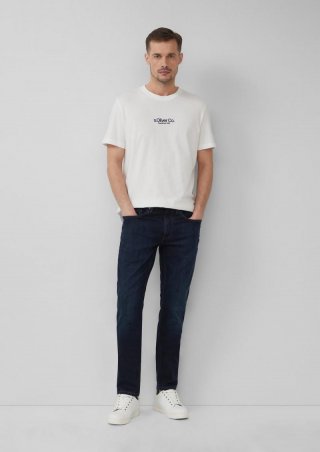 s.Oliver Jeans Nelio / Slim Fit / Mid Rise / Slim Leg / Hyperstretch - dunkelblau