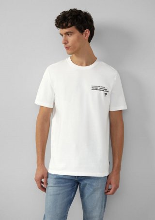 s.Oliver T-Shirt mit Ford®-Artwork aus schwerer Baumwolle - weiß