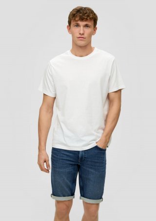 s.Oliver Bermuda-Jeans / Regular Fit / Mid Rise / Straight Leg - blau