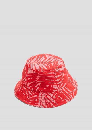 s.Oliver Bucket Hat mit All-over-Print - himbeere